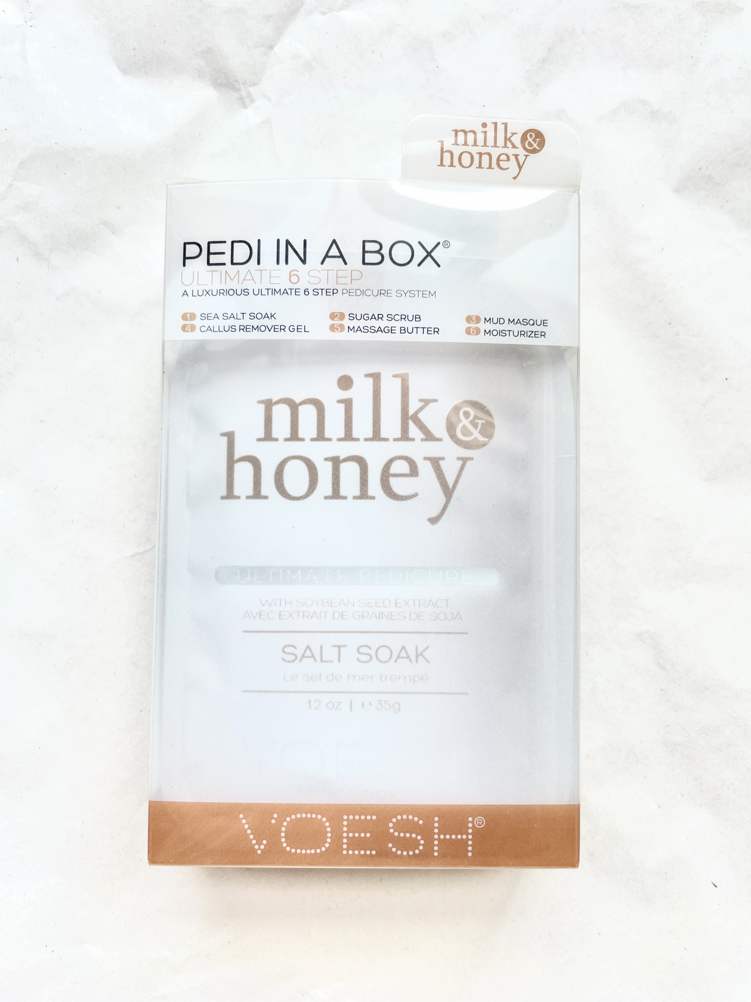 Billede af Voesh Pedi In A Box, Ultimate - Milk & Honey