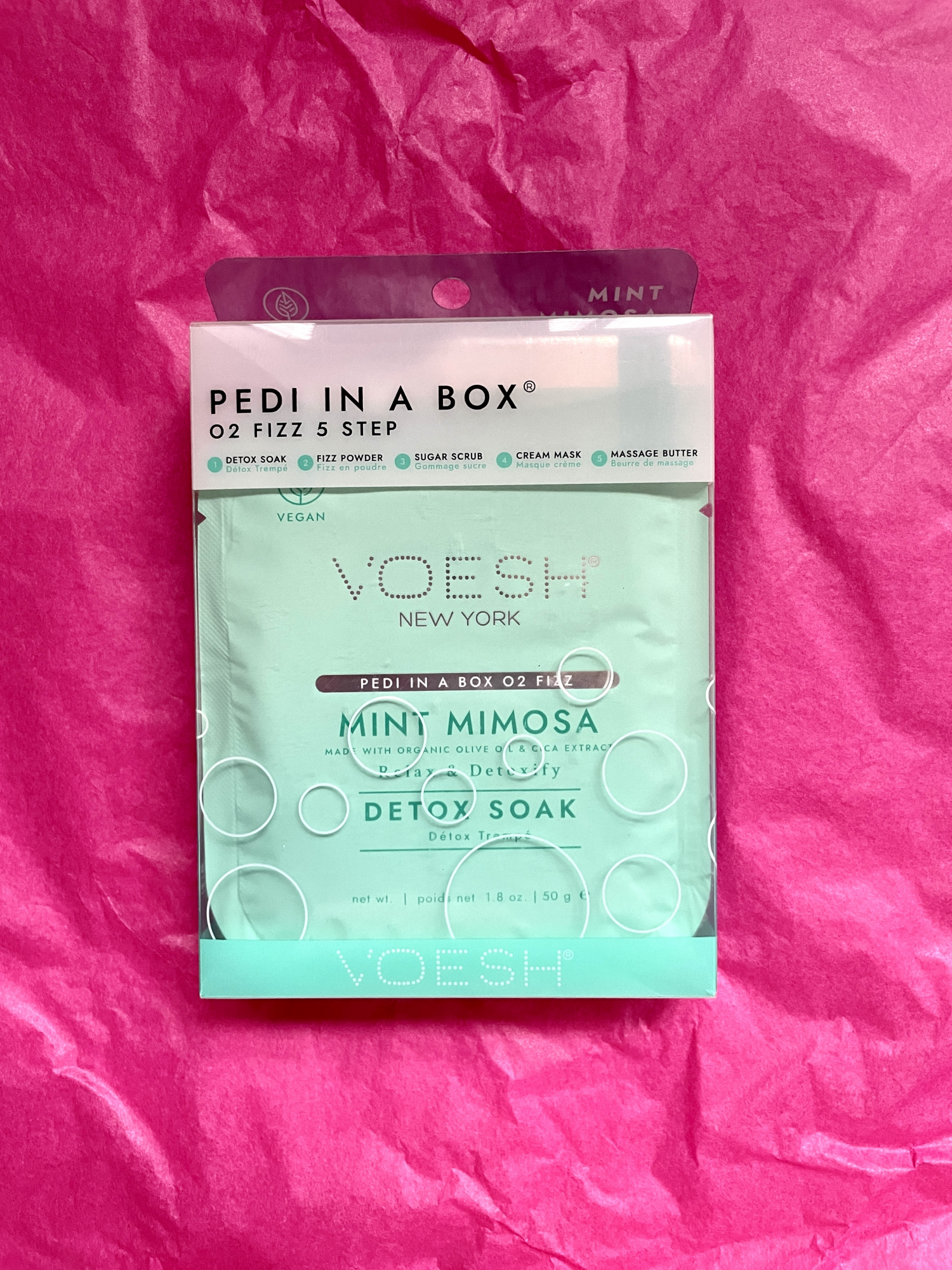 Billede af Voesh Pedi In A Box, Mint Mimosa O2 Fizz