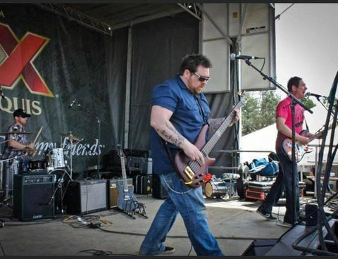 Yellow No. 5 performs at Tough Mudder on the Dos Equis stage