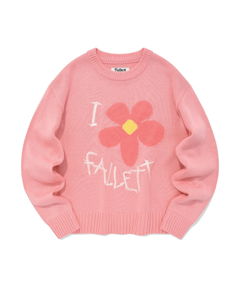 FALLETT Love Spray Long Sleeve Knit – SeoulSeoul