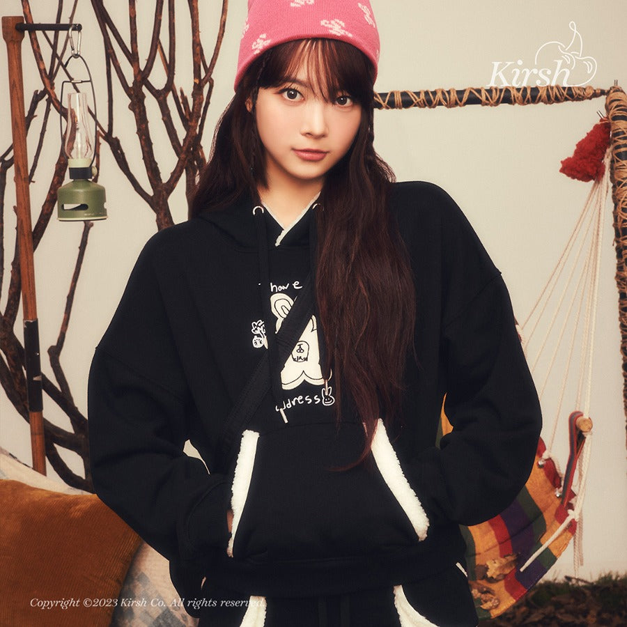 KIRSH WITTY BUNNY BUTTON HOODIE ZIP UP – SeoulSeoul