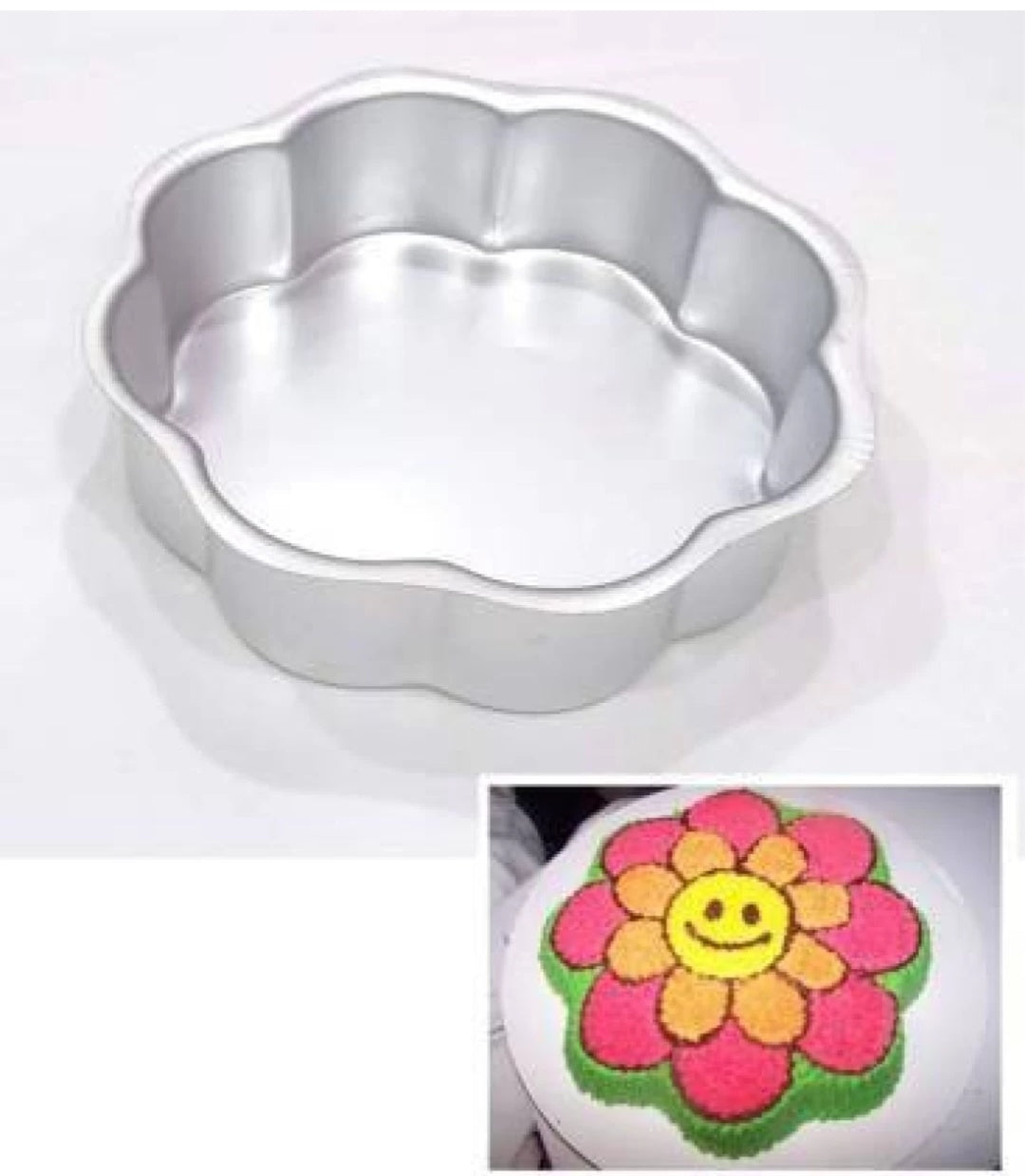 Buy HAMNS Silver Aluminium Doll Shape Cake Mould 1kg Online at Best Prices  in India - JioMart.