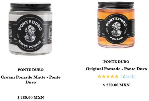 ponte duro pomade