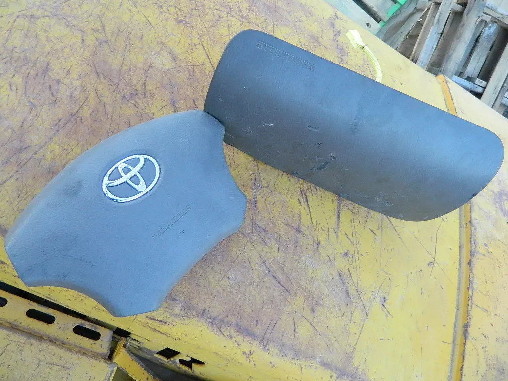 TOYOTA TUNDRA SEQUOIA PASSENGER DASH AND DRIVER STEERING WHEEL AIRB   SET