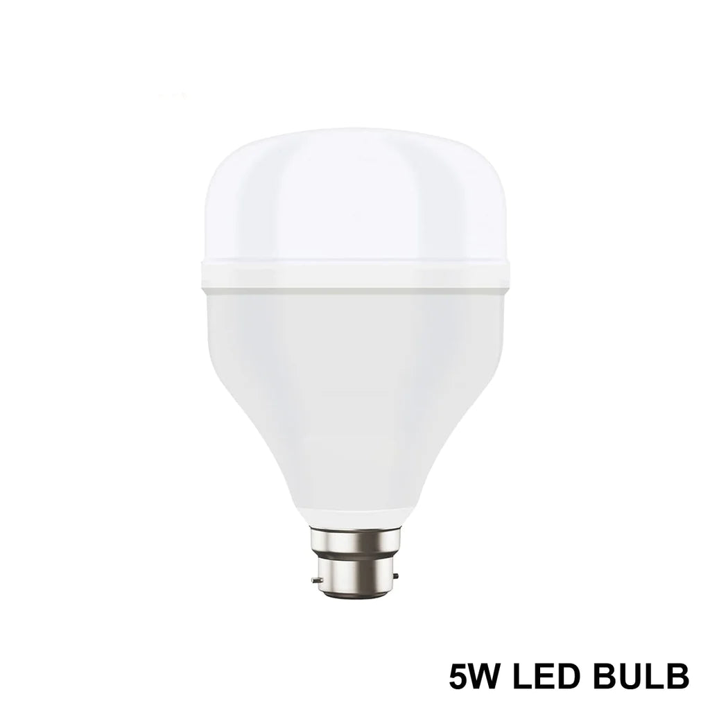 High-Power 5 W LED Light Bulb, Brightness LED Bulb White, General Lighting Bulb, Energy Saver Superior Light , LED Bulb, Cool White For every room: bedroom, living room, kitchen, garage, bathroom (5 W