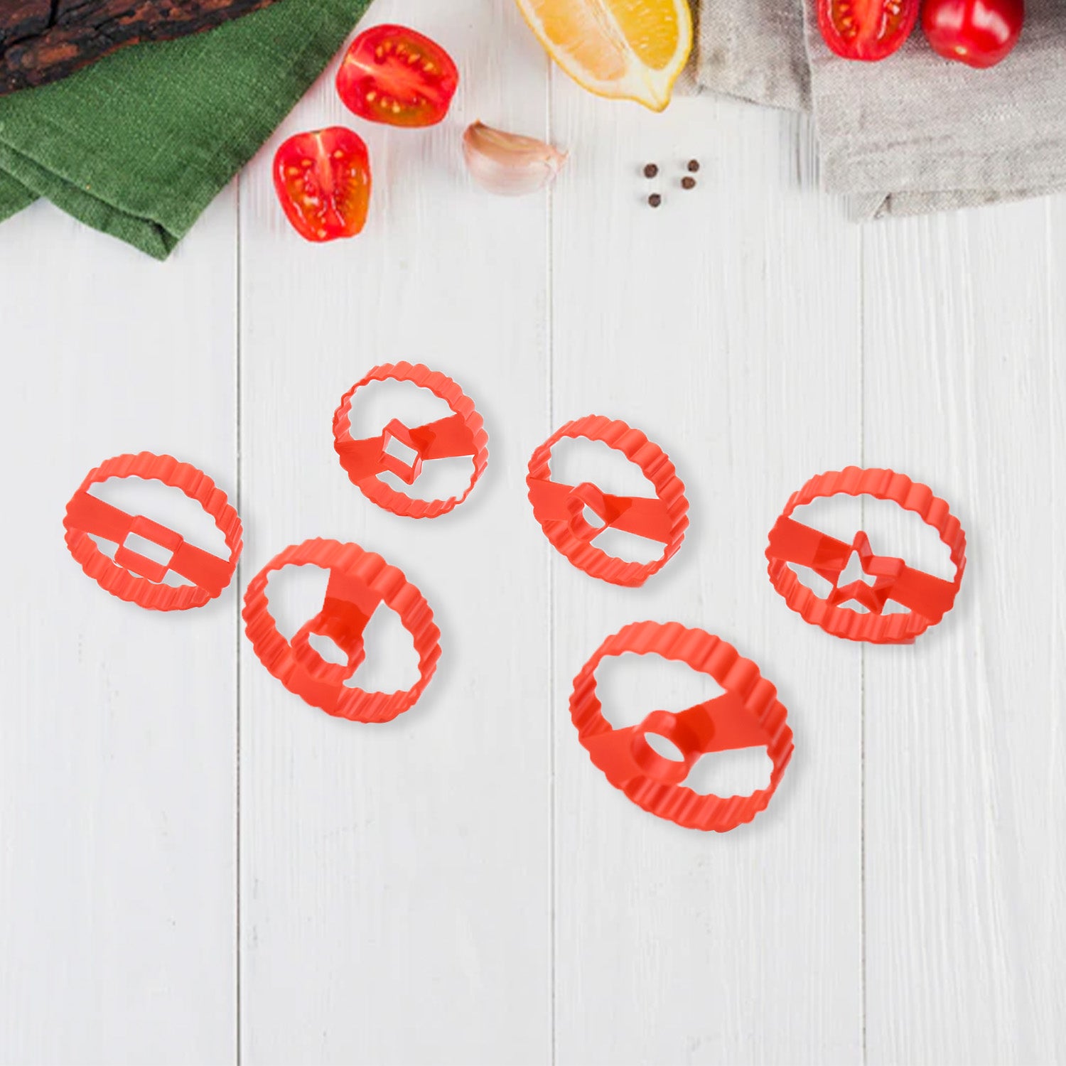 5978 Cookie Cutters Set Plastic Easter Biscuit Cutting Tool for DIY Cake Decoration Fondant Biscuit Cookie Pastry Sandwich (6 Pc Set ) 5978 Cookie Cutters Set Plastic Easter Biscuit Cutting Tool for DIY Cake Decoration Fondant Biscuit Cookie Pastry Sandwich (6 Pc Set )