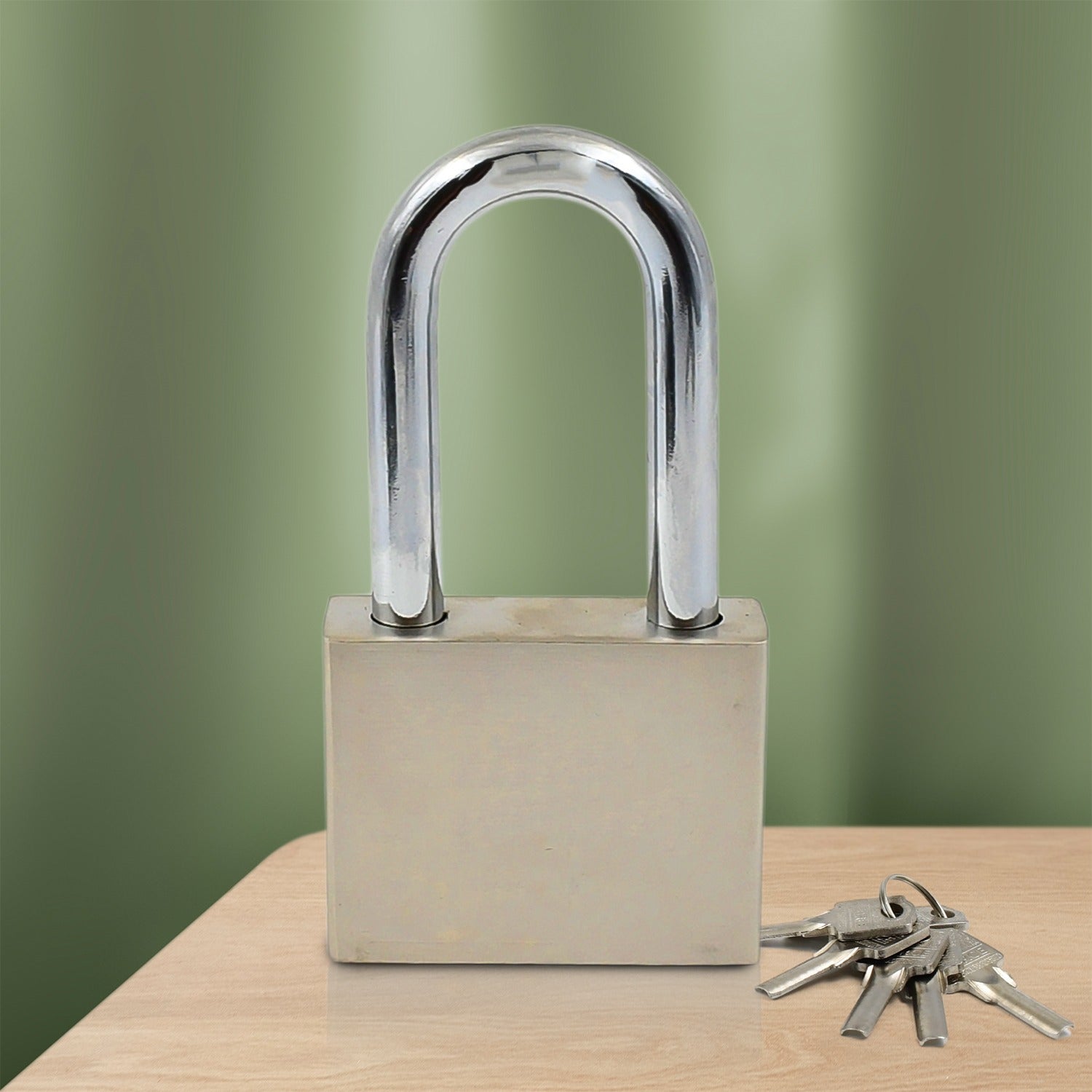 Multipurpose Solid 6 Keys Padlock 60 mm / 1 Pc)