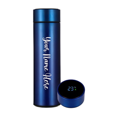 Stainless Steel Smart Water Bottle with Smart LCD Temperature Touch