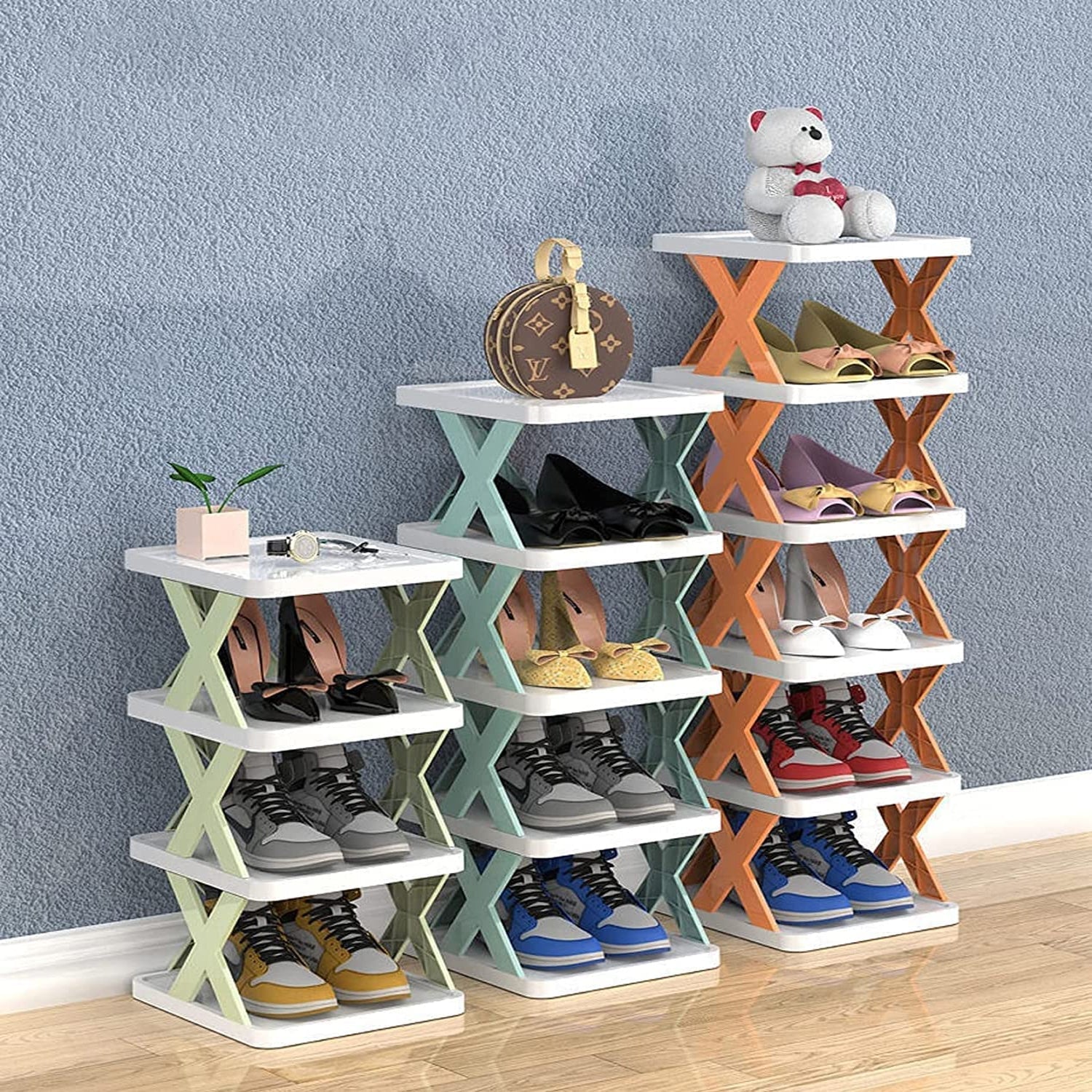 9054A 6 LAYER SHOE RACK DESIGN LIGHTWEIGHT ADJUSTABLE PLASTIC FOLDABLE SHOE CABINET STORAGE PORTABLE FOLDING SPACE SAVING SHOE ORGANIZER HOME AND OFFICE 9054A 6 LAYER SHOE RACK DESIGN LIGHTWEIGHT ADJUSTABLE PLASTIC FOLDABLE SHOE CABINET STORAGE PORTABLE FOLDING SPACE SAVING SHOE ORGANIZER HOME AND OFFICE