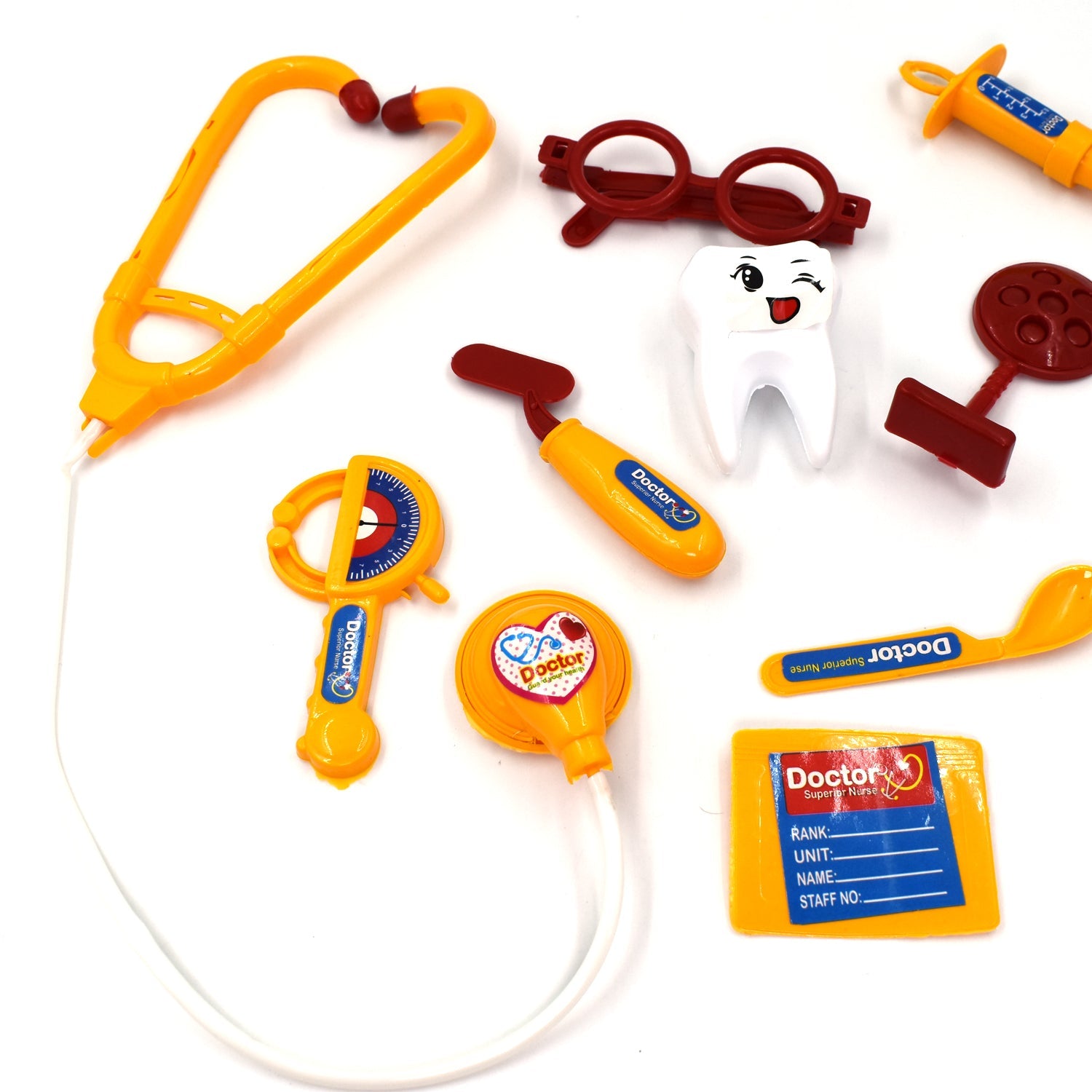 Doctor Play Set Kit Compact Medical Accessories Toy Set Pretend Play Kids