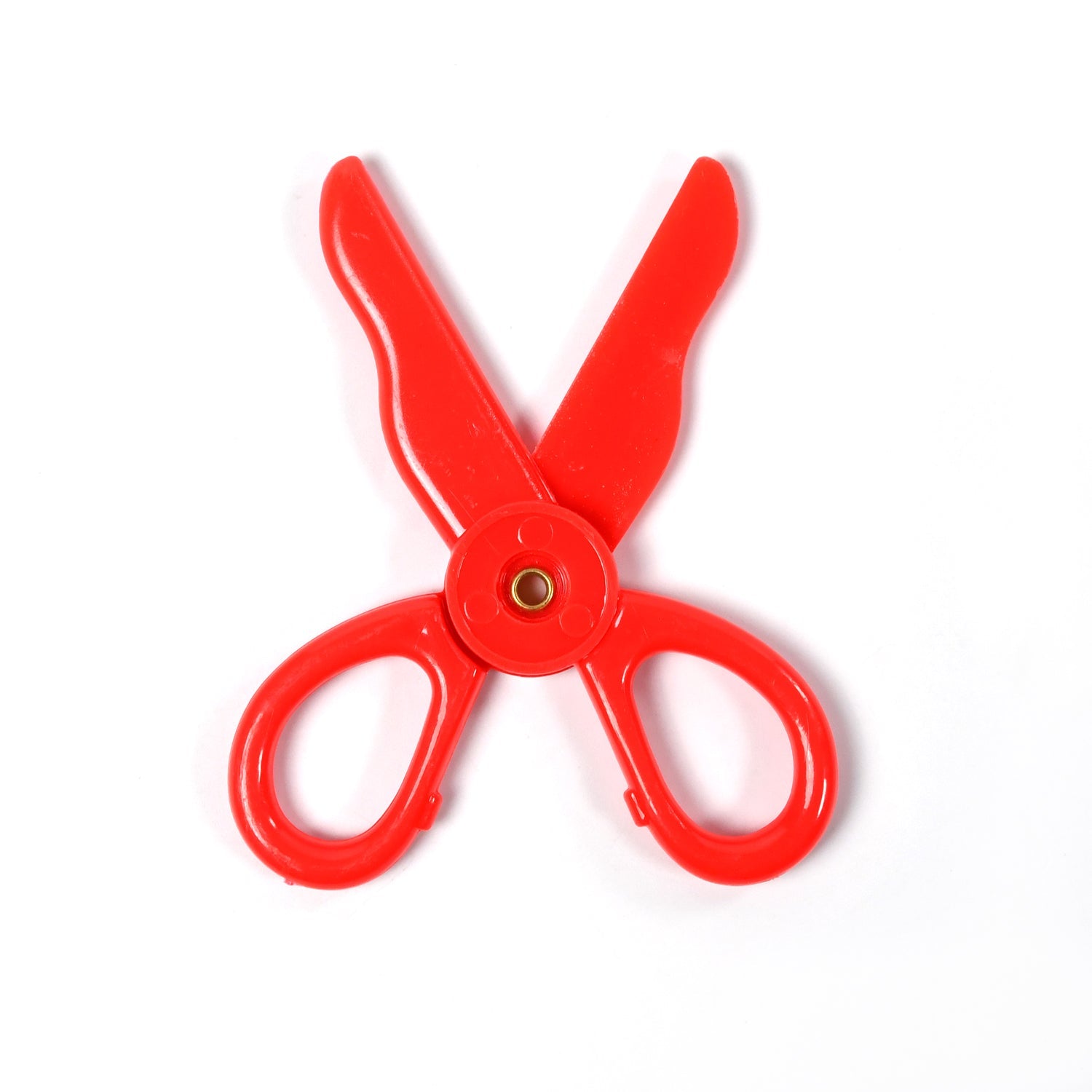 Plastic Child-Safe Scissor Set, Toddlers Training Scissors, Pre-School Training Scissors and Children Art Supplies