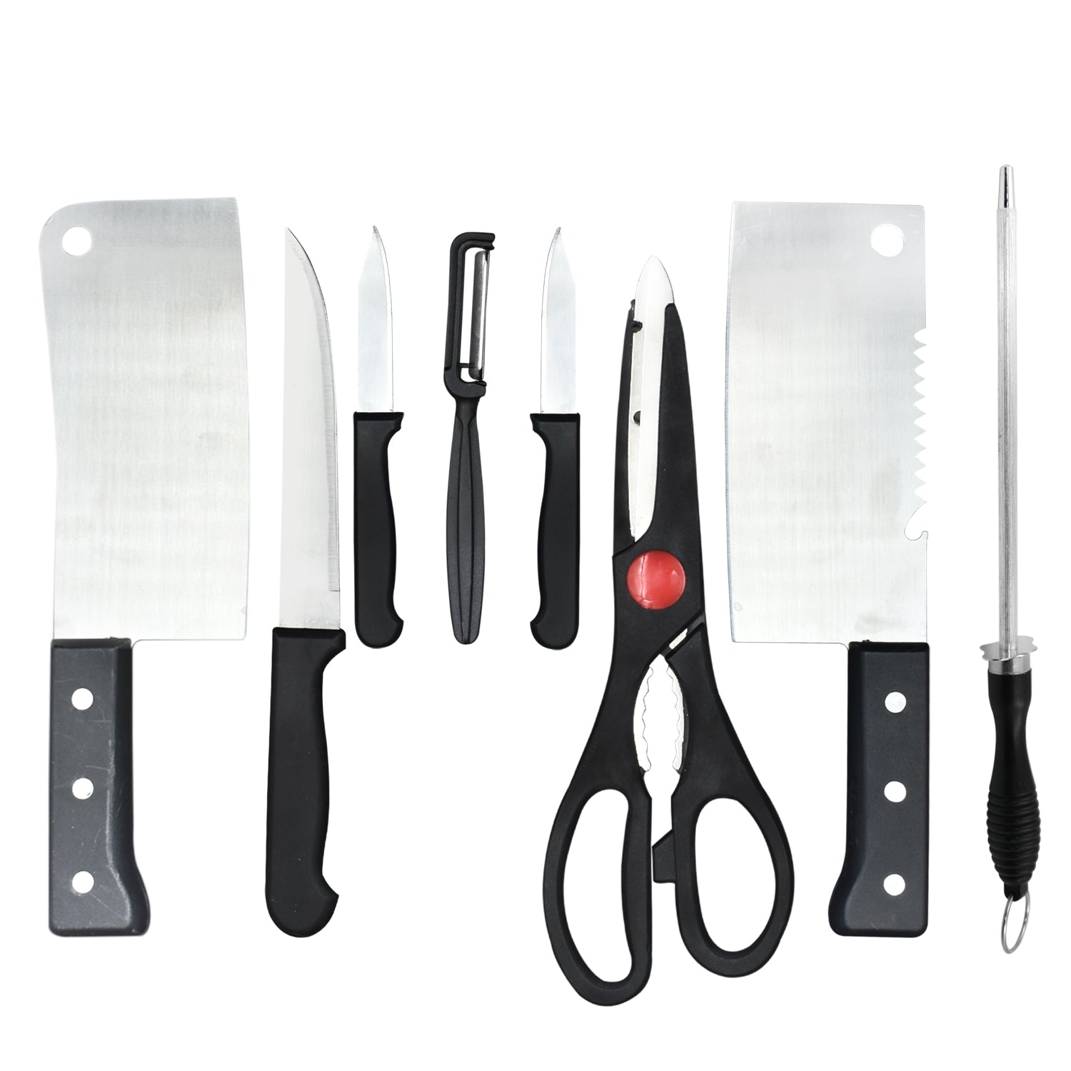 8 Piece Kitchen Knife Set for Kitchen