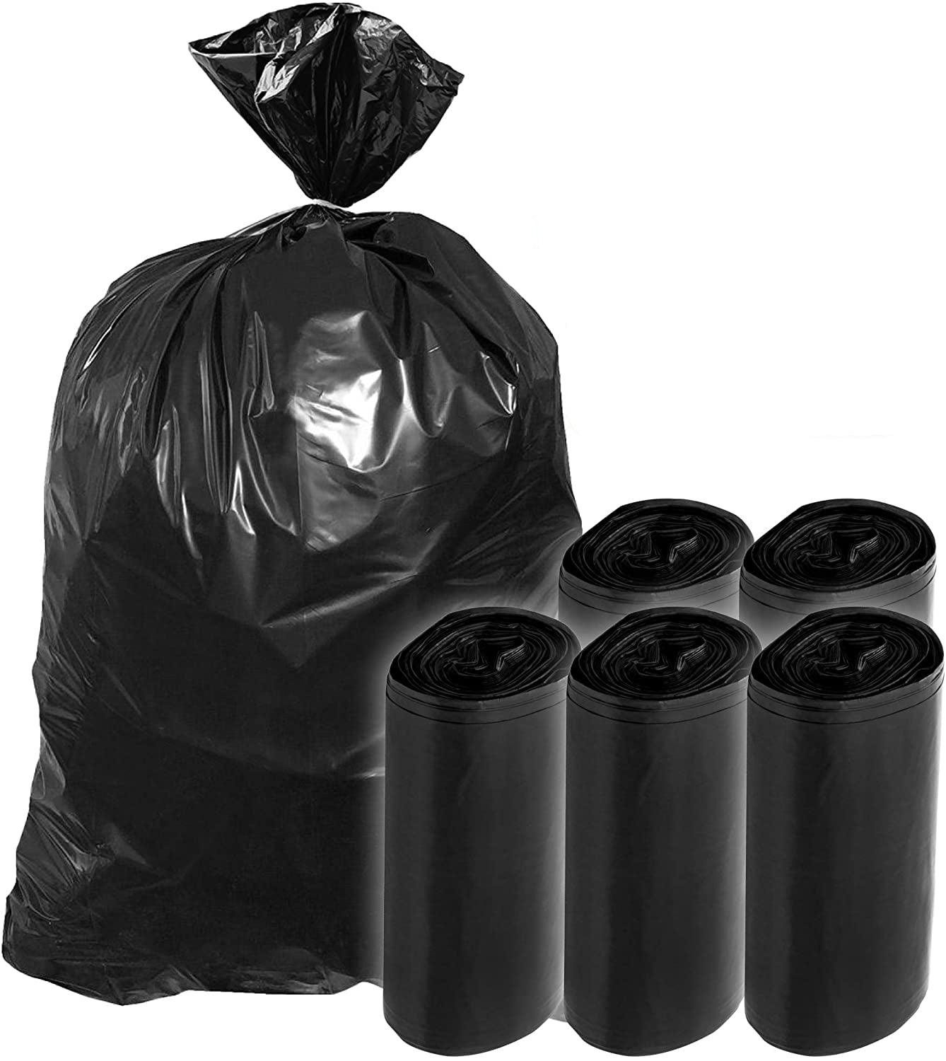 1504 Disposable Eco-friendly Garbage / Dustbin / Trash Bag (Pack of 30) (Size 19X21)