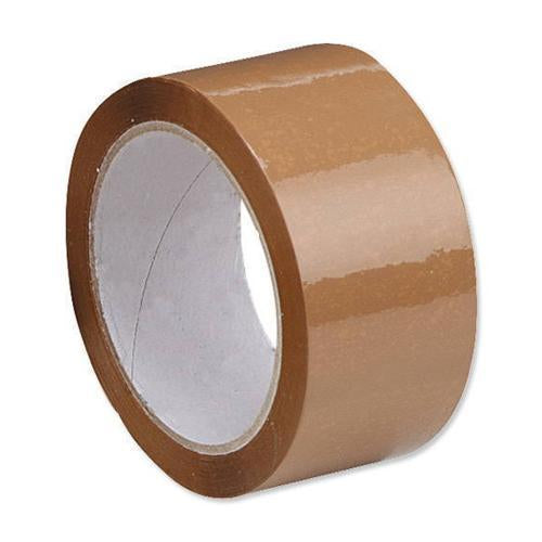 Clear / Transparent Packing Tape (Plain Tape 65 Meters 41 Micron) - 1 Pcs