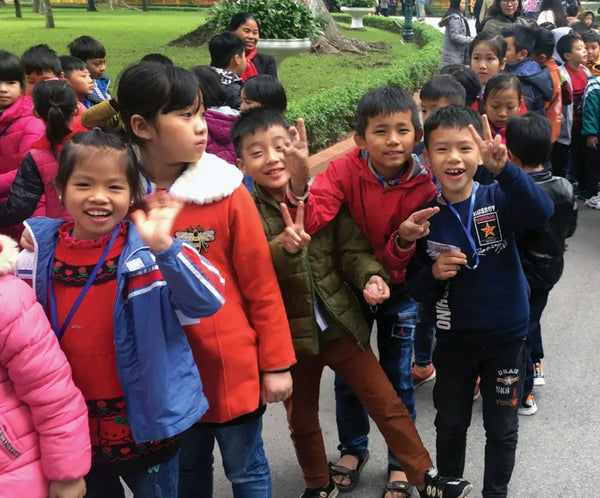 Vietnamese schoolchildren