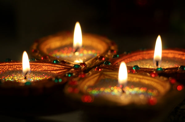 Diwali candles