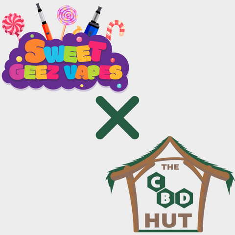CBD Hut X Sweet Geez Vapes