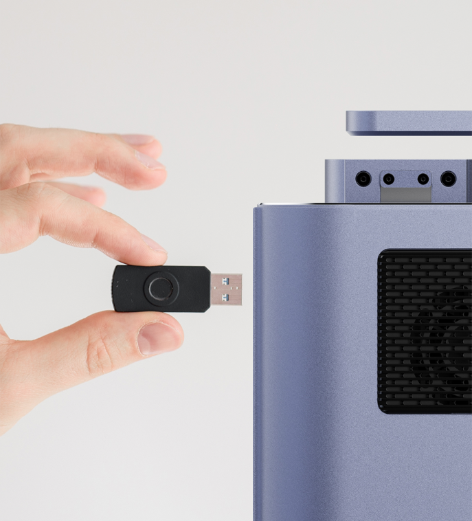 Plug USB Drive in LP5