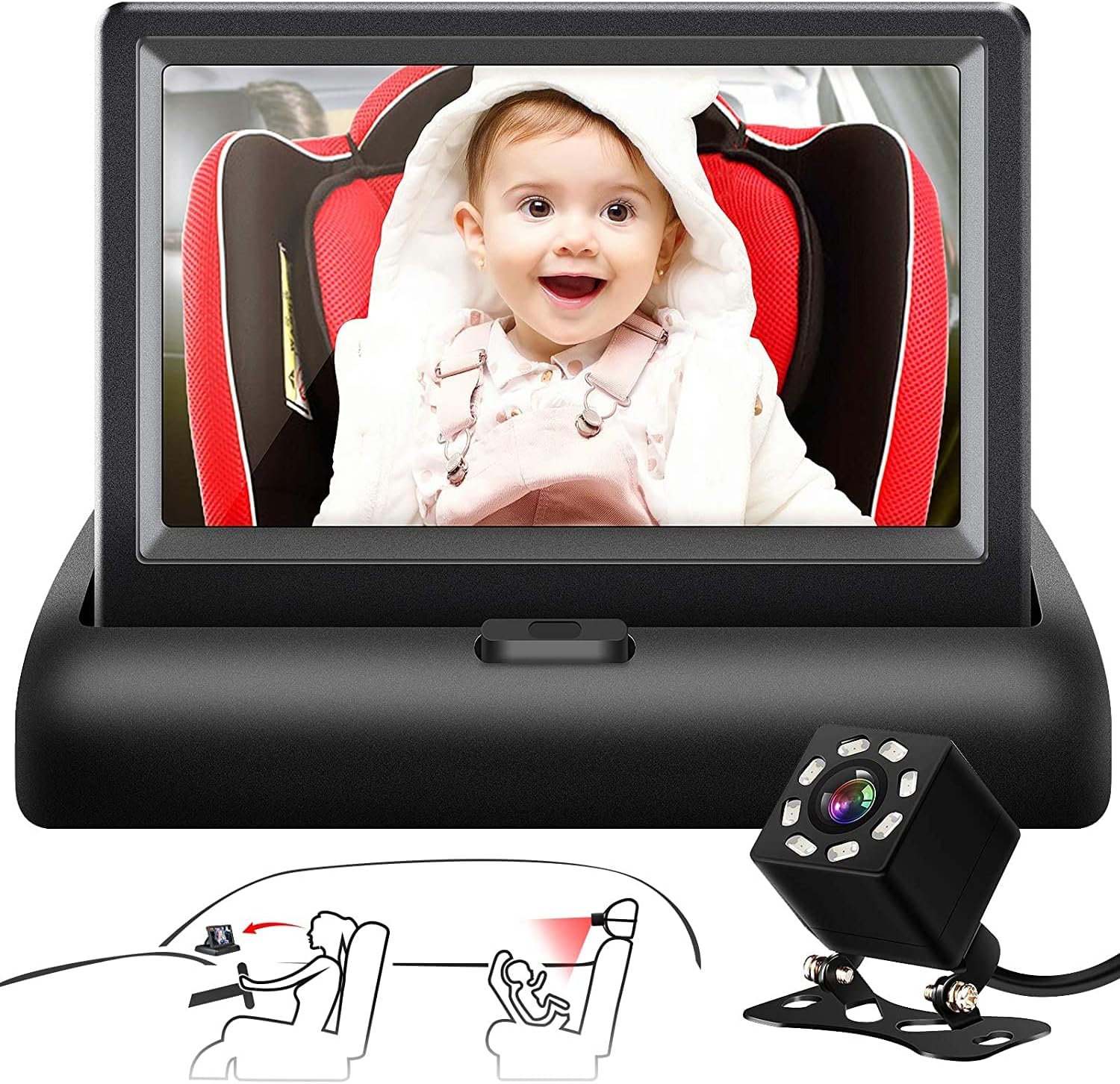SafeWatch ™ - Baby Car Monitor