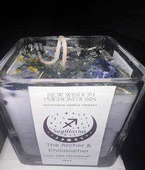 Sagittarius Candle - New Wisdom Premonitions 