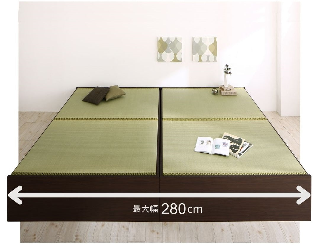 日本製・布団が収納できる大容量収納畳連結ベッド 陽葵 ひまり – precocirico