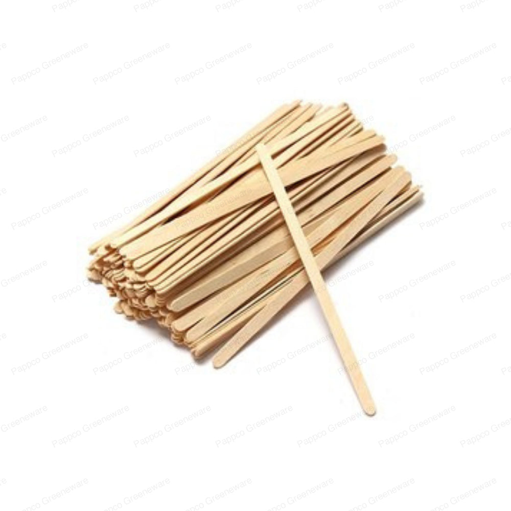 6 Pcs Wooden Irregular Swizzle Sticks Cocktail Drink Stirrers Coffee  Stirring Sticks, 6.3 inch