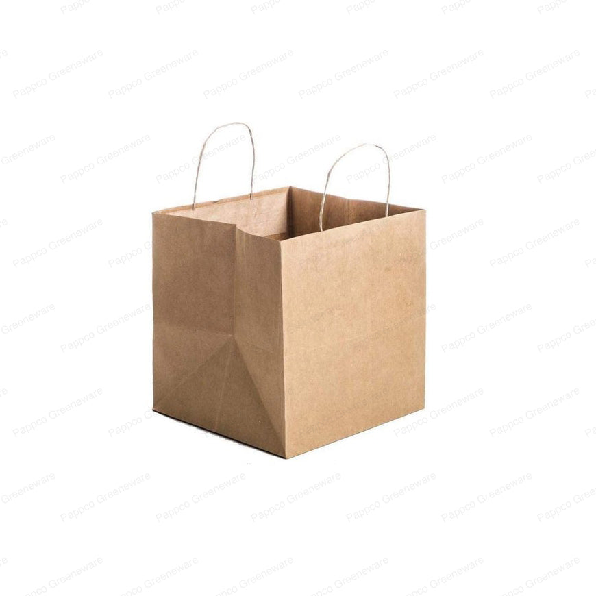 TAKE-3: 320 x 170 x 270 mm paper bag for takeout - Pakuotes centras
