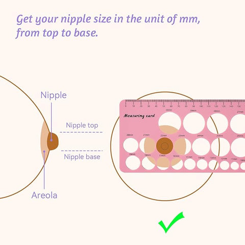 how to measure nipple size for breast pump