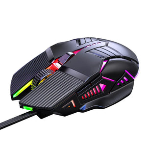 Wired Gaming Mouse - 3200DPI Ergonomic RGB for PC Laptop Gaming PC - EssentialTech
