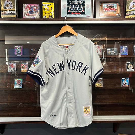 Mitchell And Ness MLB Yankies Pinstripe Jersey (Mens) – Sports