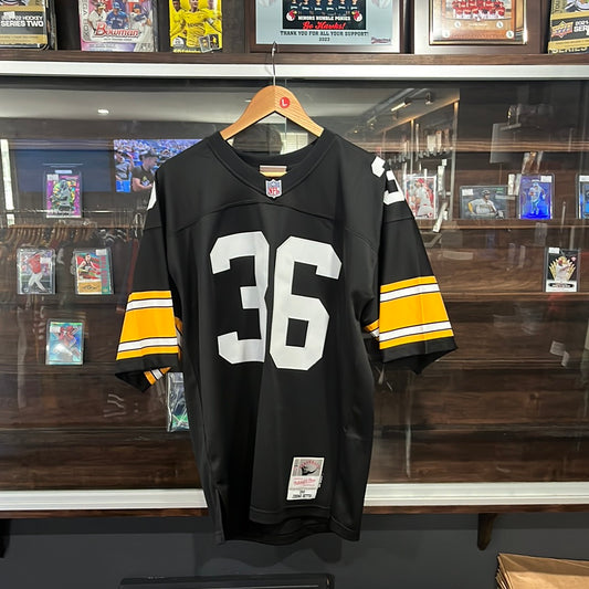 Mitchell And Ness NFL Legacy Jersey Steelers Polamalu Black Yellow (Me