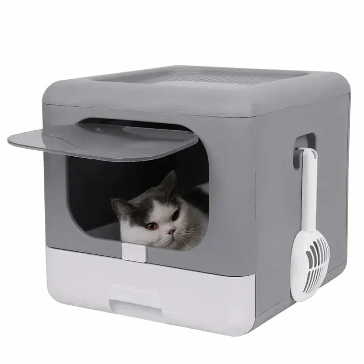 Cat Litter Cube House