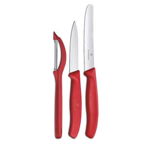 Victorinox Stainless Steel Kitchen Knife (Set of 3)