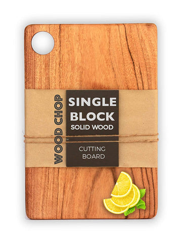 Single Piece Solid Acacia Wood | Reversible Cutting Board