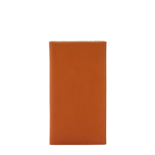 Card case in calf leather color red – Il Bisonte