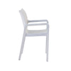 Design Warehouse Cape Cafe Dining Chair Grey side 124520