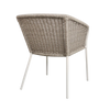 Design Warehouse - 127079 - Becki Wicker Dining Chair (Stonewash)  - Stonewash cc
