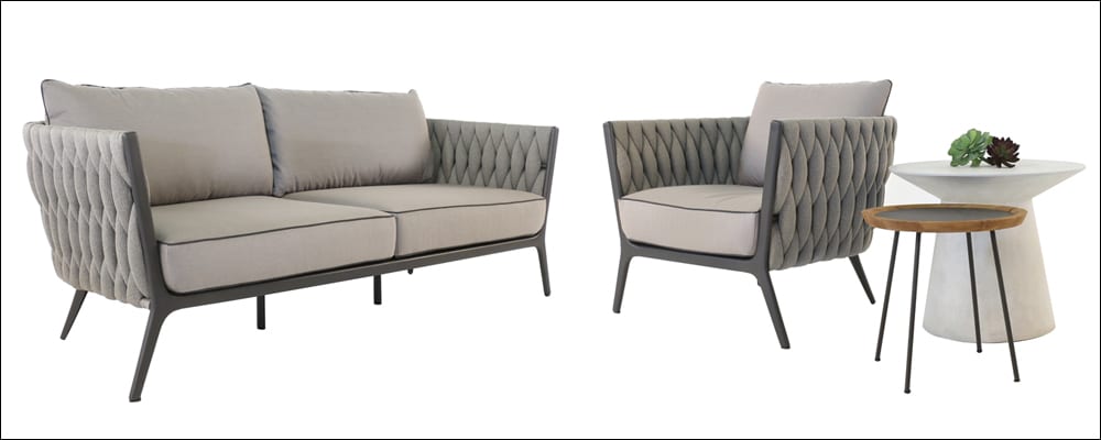 Bianca Outdoor Sofa and Lounge Chair