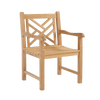 Design Warehouse - Elizabeth Teak Arm Chair 42042133053739- cc
