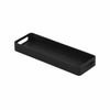 Design Warehouse - 127472 - Handi Outdoor Aluminum Rectangle Tray  - Charcoal