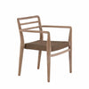 Picture of Joan Outdoor Wicker and Reclaimed Teak Stackable Dining Armchair