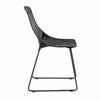 Design Warehouse - 127780 - Joe Outdoor Wicker Dining Side Chair (Coal)  - Coal