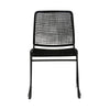 Design Warehouse - 127785 - Kline Outdoor Rope and Aluminium Dining Side Chair (Lava)  - Lava