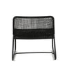 Design Warehouse - 127786 - Kline Outdoor Rope and Aluminium Relaxing Chair (Lava)  - Lava