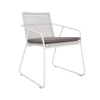 Design Warehouse - 126727 - Pierre Outdoor Rope Dining Chair  - White cc
