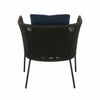 Design Warehouse - 127591 - Scottie Outdoor Rope Relaxing Chair  - Charcoal