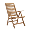 Design Warehouse - St. Moritz Teak Folding Recliner Chair 42147627303211- cc