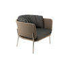 Picture of Studio Rope Cyprus Weave Relaxing Chair (Agora® Panama Coal)