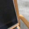 Design Warehouse - 124182 - Tango Teak Chair  - Black