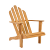 Design Warehouse - Teak Adirondack Chair 42147694412075- cc